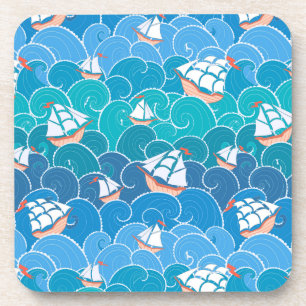 Rocky Sea Pattern Coaster