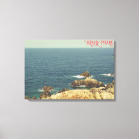 Rocky shore beach of the Grand Phare of Jijel
