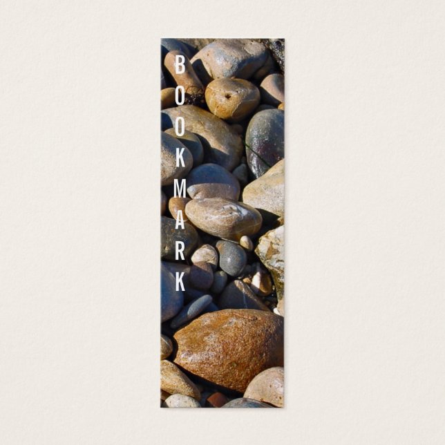Rocky shore bookmark (Front)