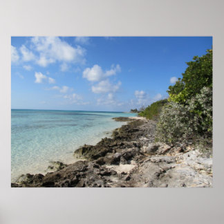 Rocky Shore - Coco Cay Poster