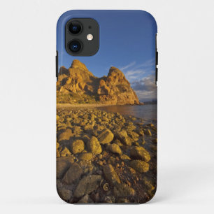 Rocky shoreline on Isla Carmen in the Gulf of iPhone 11 Case