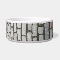 Rocky the Dog Grey Cobblestone Stone Brick Rock