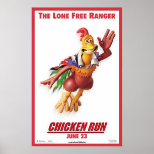 Rocky the Flying Rooster Poster