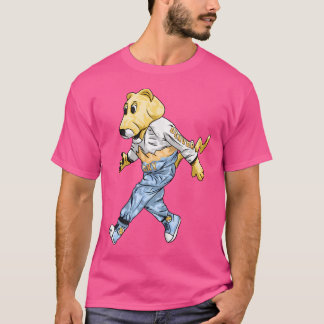 Rocky The Mountain Lion Is Ready Cartoon Style T-Shirt