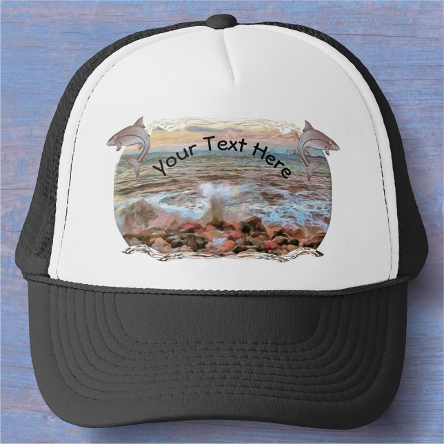Rocky Waves Fishing 0742 Trucker Hat (Creator Uploaded)