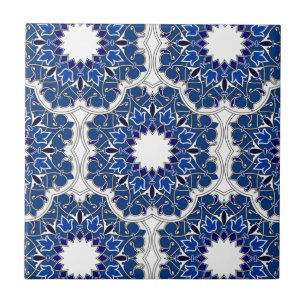 Rococo Indigo Beautiful Tile