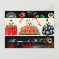 ROCOCO LADIES MARDI GRAS MASQUERADE BALL MASKS