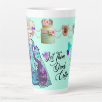Rococo Marie Antoinette Let Them Drink Coffee