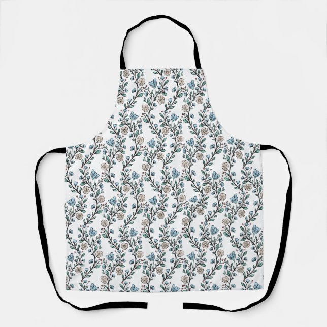 Rococo pattern apron (Front)