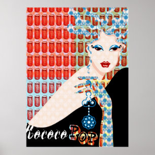 rococo pop live poster