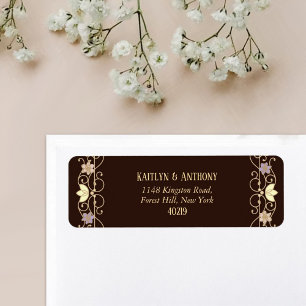 Rococo Revival Elegant Vintage Floral Wedding