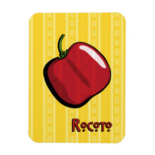 Rocoto Chilli Pepper Flexible Magnet
