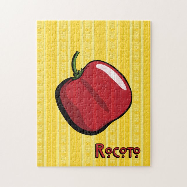 Rocoto Chilli Pepper Puzzle (Vertical)