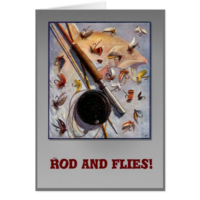 Rod and flies (Front)