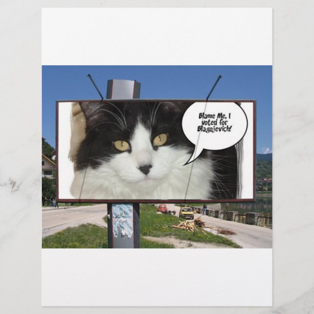 Rod Blagojevich Flyer (Front)