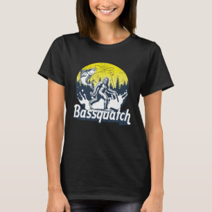 Rod Hook Fisher Trout aquatic Bait Pond saltwater  T-Shirt