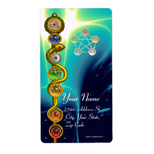 ROD OF ASCLEPIUS 7 CHAKRAS,YOGA ,SPIRITUAL ENERGY