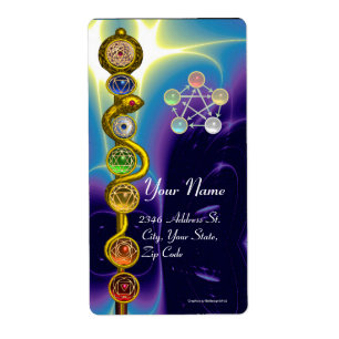 ROD OF ASCLEPIUS 7 CHAKRAS,YOGA ,SPIRITUAL ENERGY
