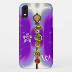 ROD OF ASCLEPIUS 7 CHAKRAS,YOGA ,SPIRITUAL ENERGY iPhone XR CASE