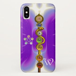 ROD OF ASCLEPIUS 7 CHAKRAS,YOGA ,SPIRITUAL ENERGY Case-Mate iPhone CASE