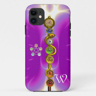 ROD OF ASCLEPIUS 7 CHAKRAS,YOGA ,SPIRITUAL ENERGY Case-Mate iPhone CASE