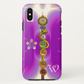 ROD OF ASCLEPIUS 7 CHAKRAS,YOGA ,SPIRITUAL ENERGY Case-Mate iPhone CASE