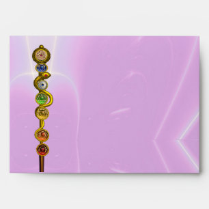 ROD OF ASCLEPIUS,7 CHAKRAS,YOGA ,SPIRITUAL ENERGY ENVELOPES