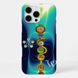 ROD OF ASCLEPIUS 7 CHAKRAS,YOGA ,SPIRITUAL ENERGY iPhone 16 PRO MAX CASE