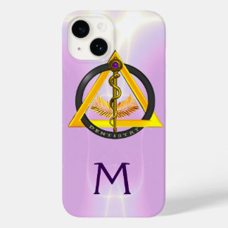 ROD OF ASCLEPIUS DENTIST DENTISTRY MONOGRAM Case-Mate iPhone 14 CASE