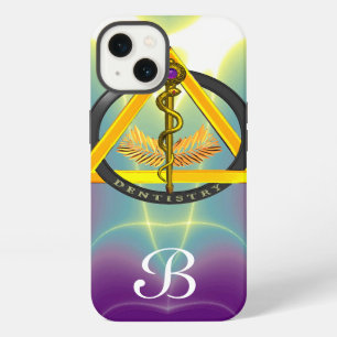 ROD OF ASCLEPIUS DENTIST DENTISTRY MONOGRAM iPhone 13 CASE