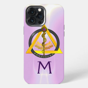 ROD OF ASCLEPIUS DENTIST DENTISTRY MONOGRAM iPhone 13 PRO MAX CASE