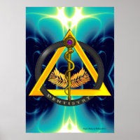 ROD OF ASCLEPIUS DENTIST DENTISTRY SYMBOL