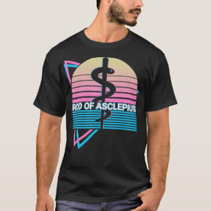 Rod of Asclepius Staff of Aesculapius Greek Mythol T-Shirt