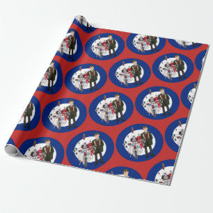 Rod the Mod & Scooter Wrapping Paper