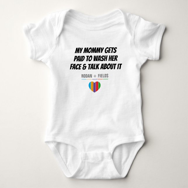 Rodan and Fields baby clothing Bodysuit (Front)