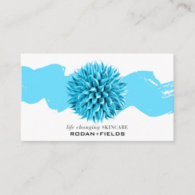 Rodan and Fields Watercolor Business Cards (Front)