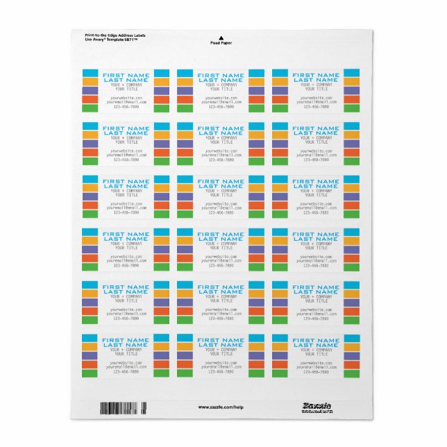 RODAN + FIELDS Inspired Custom Labels (Full Sheet)
