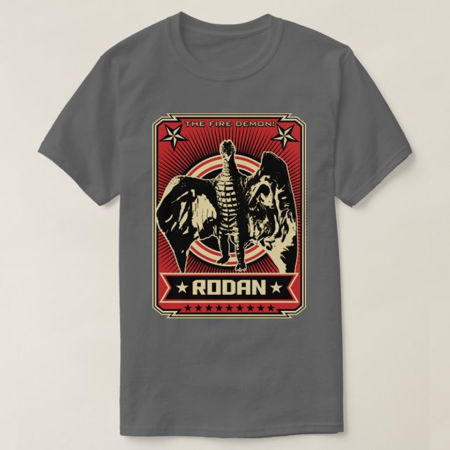 RODAN PROPAGANDA POSTER T-Shirt (Design Front)