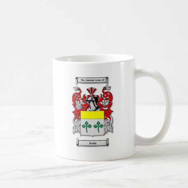 Roddy Coat of Arms Coffee Mug (Right)