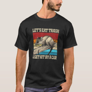 Rodent Eat Trash And Get Hit By A Car Animal T-Shirt