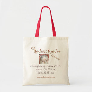 Rodent Reader Logo Tote Bag
