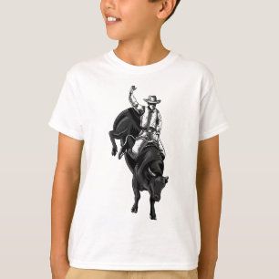 Rodeo Bull Rider For Cowboys Horseback Riding Hors T-Shirt