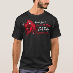 Rodeo Bull Riding Livestock Show Farmer Cattle Cow T-Shirt
