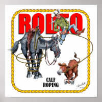 Rodeo Calf Roper