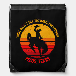 Rodeo champion Texas retro design Backpack