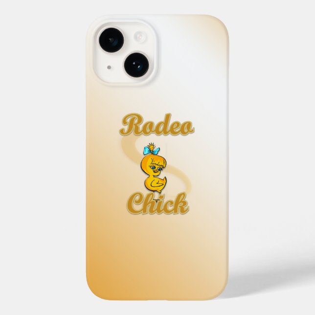 Rodeo Chick Case-Mate iPhone Case (Back)
