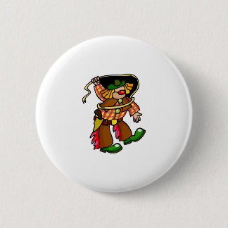 Rodeo Clown 6 Cm Round Badge