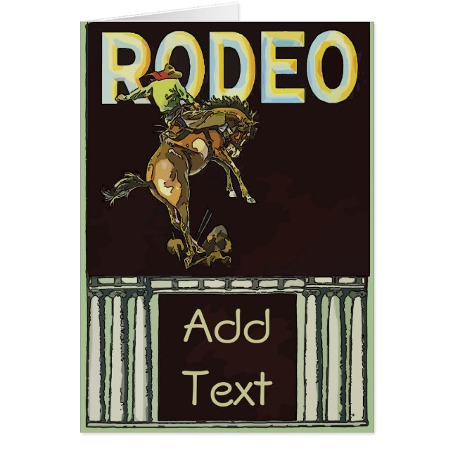 Rodeo Cowboy (Front)