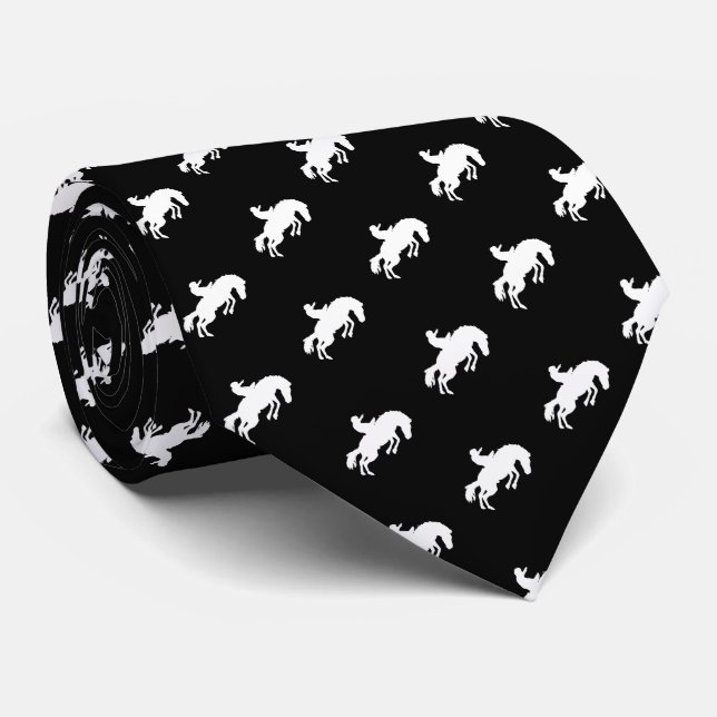 Rodeo Cowboy | Black Tie (Rolled)