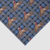 Rodeo Cowboy On Plaid